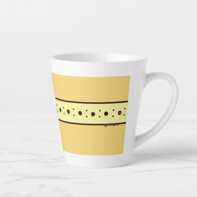 Tasse Figdewdrop Relax Gold Acorn petite Latte Mug (Droite)