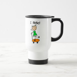 Tasse Fille en Skateboard