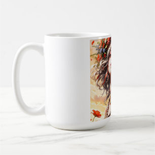 Tasse Fille Fantaisie Florale - Tasse Café Femme B