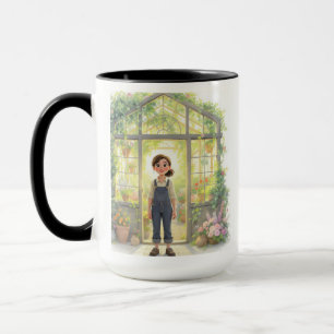 Tasse Fille Whimsique Serre Secrète & Cottagecore
