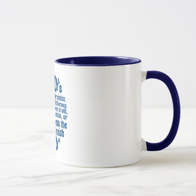 Tasse finlandaise de SISU - choisissez le style et (Droite)