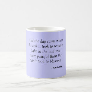 Tasse - fleur d'Anais Nin