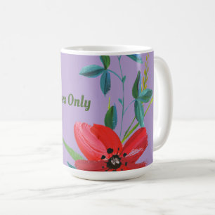 Tasse Fleur de Lilas Bonnes Vibrations Uniquement