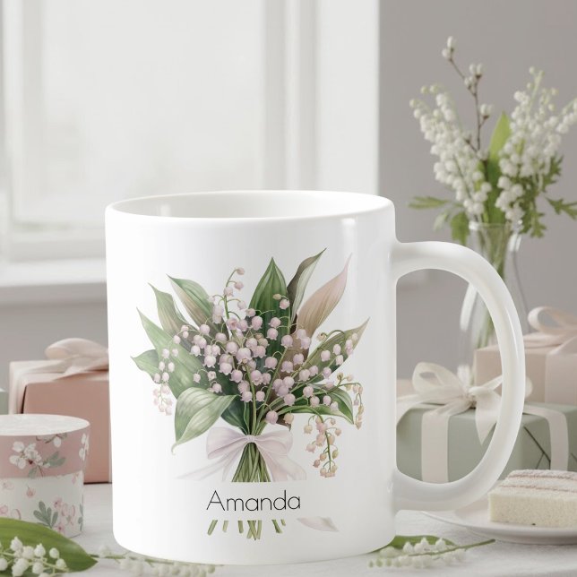 Tasse Fleur de Naissance de Mai Mug Muguet (Créateur téléchargé)