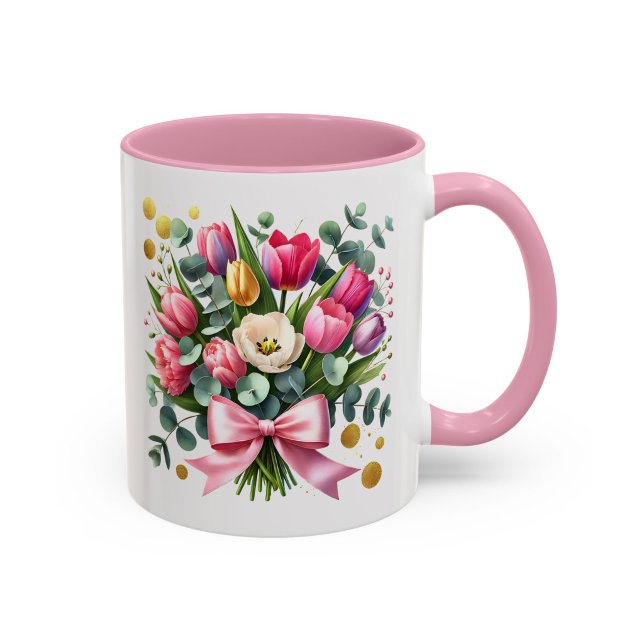 Tasse Fleur de Tulipe Cadeau Coupe Fleur de Printe (Créateur téléchargé)