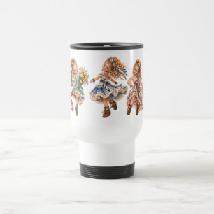Tasse Fleur Enfant Boho Colorée Née pour S'épanoui