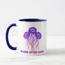 Tasse Fleur Néon Bloom After Dark