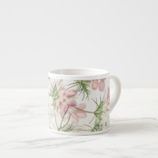 Tasse Fleur Rose avec Expresso Pin