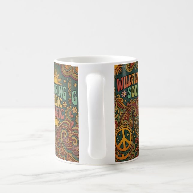 Tasse Fleur Sauvage Vintage (Poignée)
