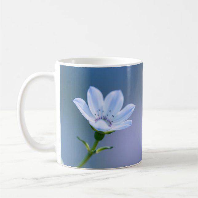 Tasse Fleurie Bleue (Gauche)