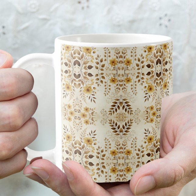 Tasse Fleurie de Ferme (Créateur téléchargé)