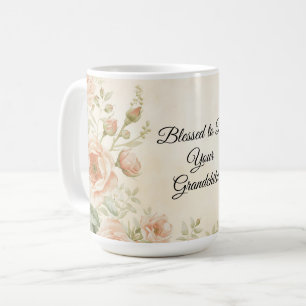 Tasse Fleurie Nana Mamie Fête des Mères