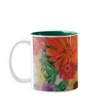 Tasse - fleurs pour éclairer vos matins