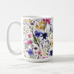 Tasse Fleurs Sauvages Rose Violet