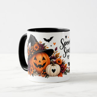 Tasse Florale Halloween Saison Charnelle