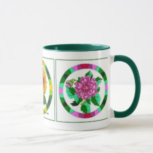 Tasse florale multi