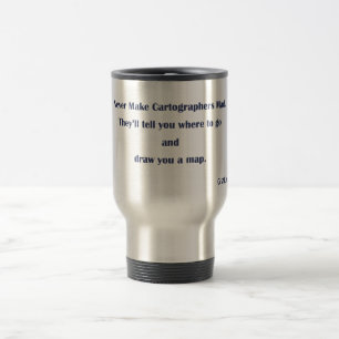 Tasse folle de cartographes