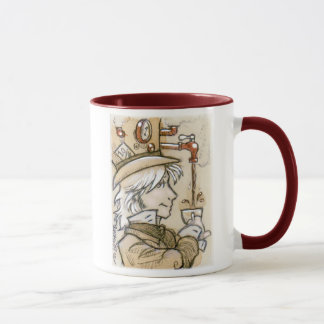Tasse folle de chapelier de Steampunk