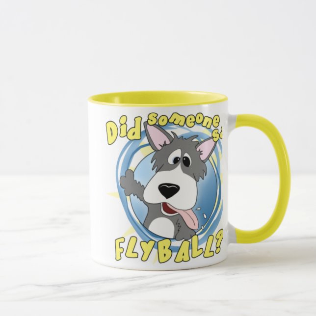 Tasse folle de chien de Flyball (Droite)