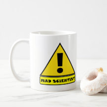 Tasse folle de scientifique