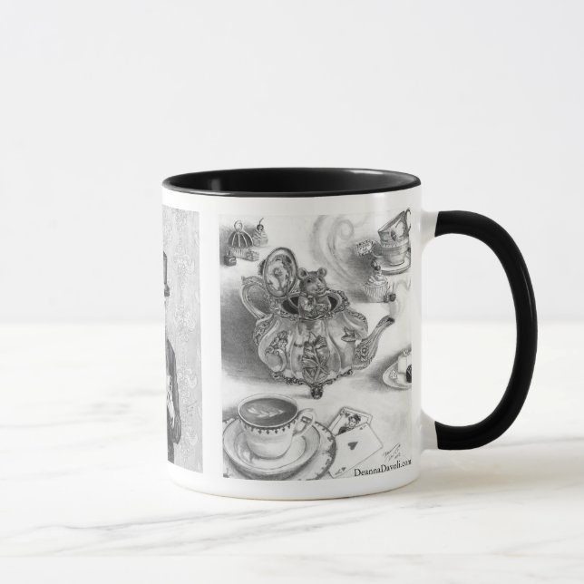 Tasse folle du pays des merveilles de loir de (Droite)