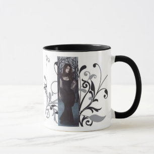 Tasse foncée de septembre de tasse gothique de