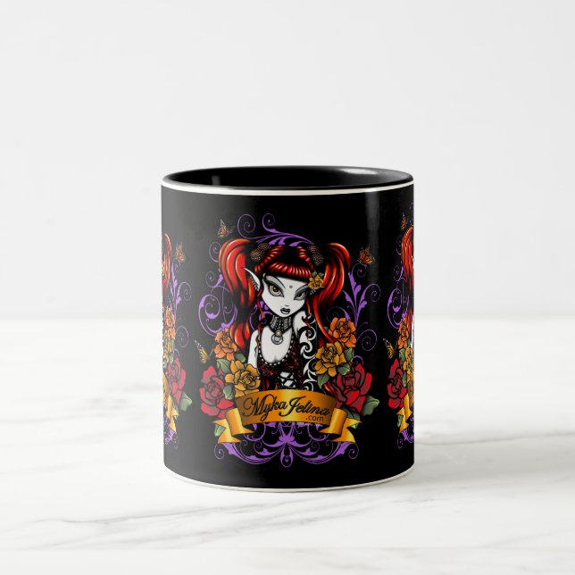 Tasse foncée d'imaginaire de Faery tatouée par (Centre)