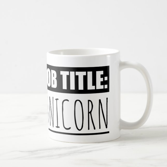 Tasse - fonction : Licorne (Droite)