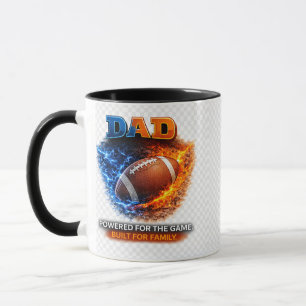 Tasse Football Papa – Cadeau pour la fête des père