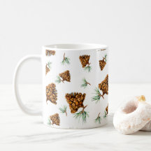 Tasse Forêt de Pins Rustique – Design Inspiré de l