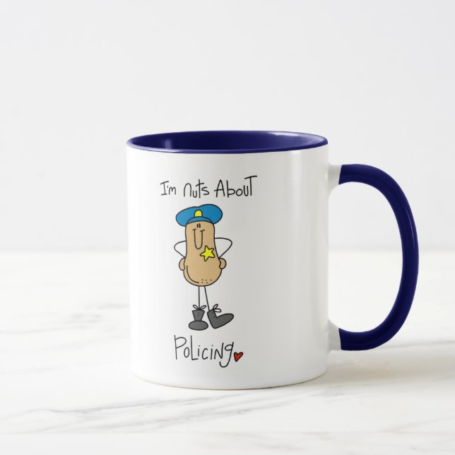 Tasse Fou de la Police (Droite)
