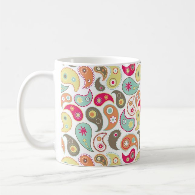 Tasse fraîche de Paisley (Gauche)