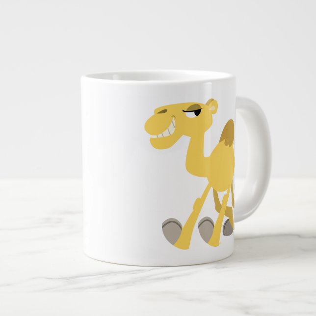 Tasse fraîche et mignonne d'éléphant de chameau de (Devant droit)