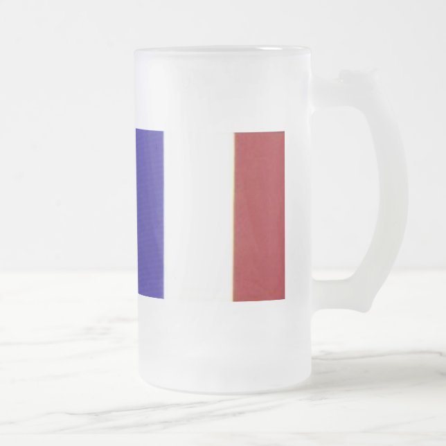 Tasse française de drapeau (Droit)