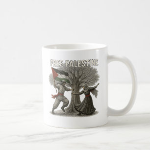 Tasse Free Palestine – Racines de la Résistance