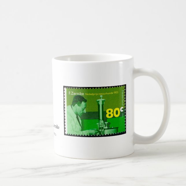 Tasse - frittes Zernike, Prix Nobel, physique 1953 (Droite)