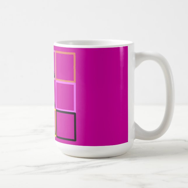 Tasse fuchsia (Droite)