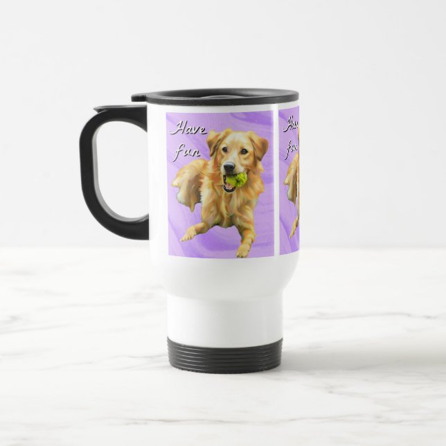 Tasse Fun Golden Retriever (Gauche)
