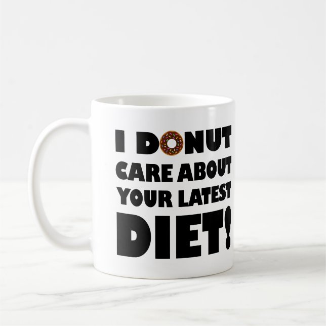 Tasse Fun ou Tasse de Voyage 'Je m'en fiche des do (Gauche)