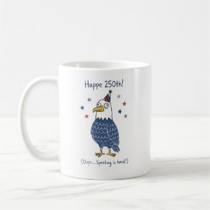 Tasse "Funny America 250e anniversaire avec orthog