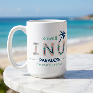 Tasse Funny Kawaii Inu Paradis Maman Chien Amoureu