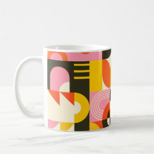 Tasse Fusion Rétro – Tasse à café Abstrait Coloré