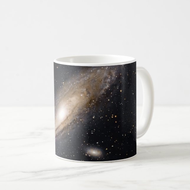 Tasse Galaxie d'Andromède | Astronomie de l'espace (Devant droit)