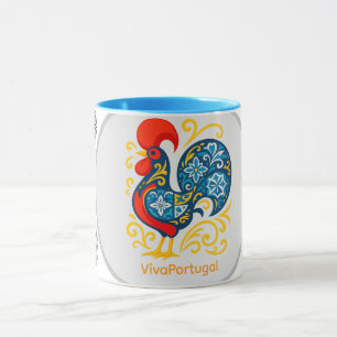 Tasse Galo de Barcelos – Coq Portugais Azulejo