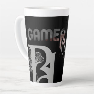 Tasse GAMER Latte Tendance Abstraite Décoration d'