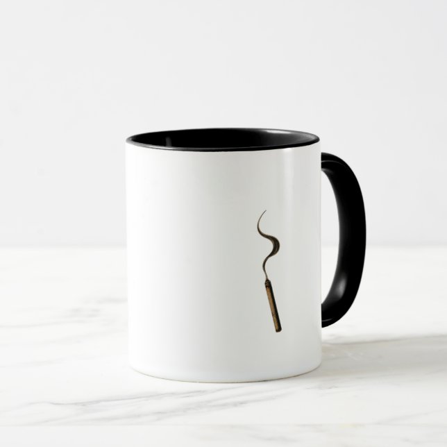 Tasse Gangster Chat Stylisé  (Devant droit)