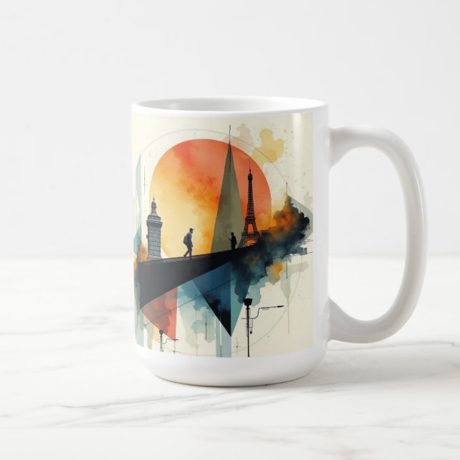 Tasse « Garder son calme et boire du café » (Droite)