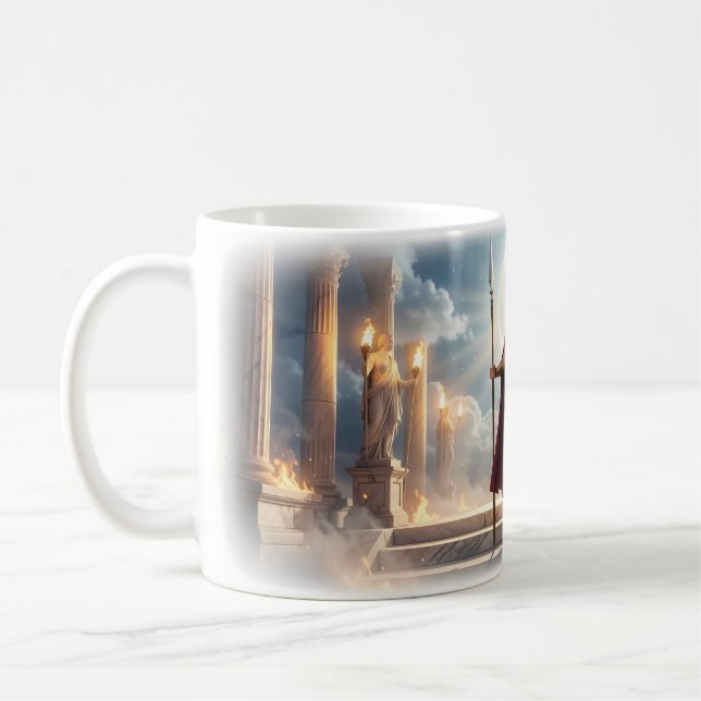 Tasse Gardien au Clair de Lune du Temple de Marbre (Gauche)