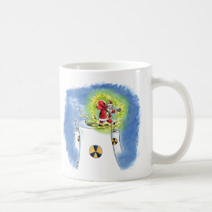 Tasse gauche du Père Noël nudé