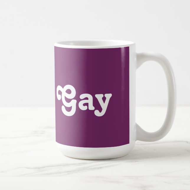 Tasse Gay (Droite)